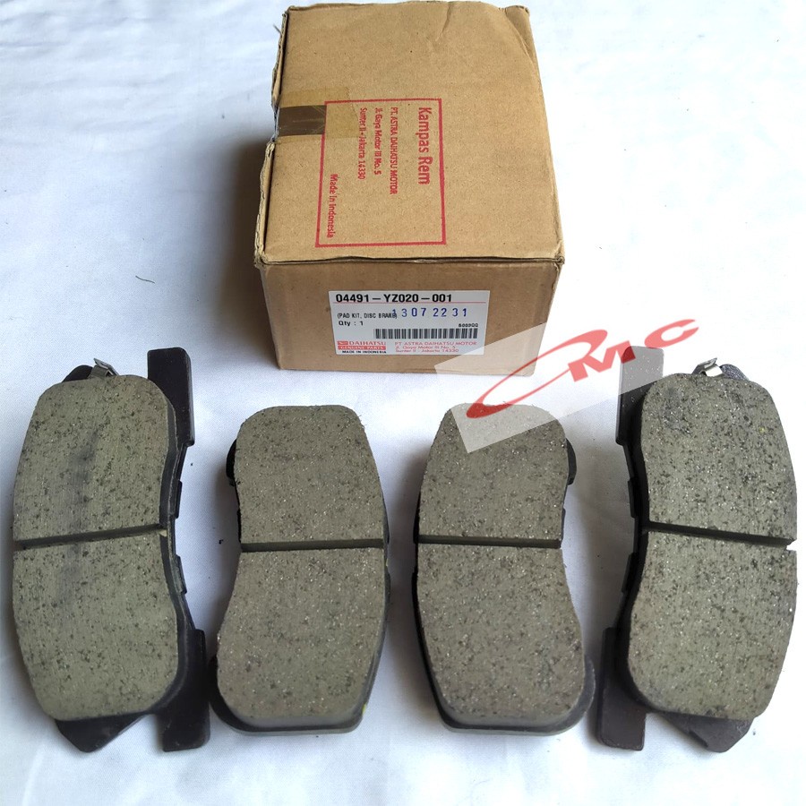 Brake Pad Kampas Rem Depan Agya Ayla Matic 04491-YZ020-001