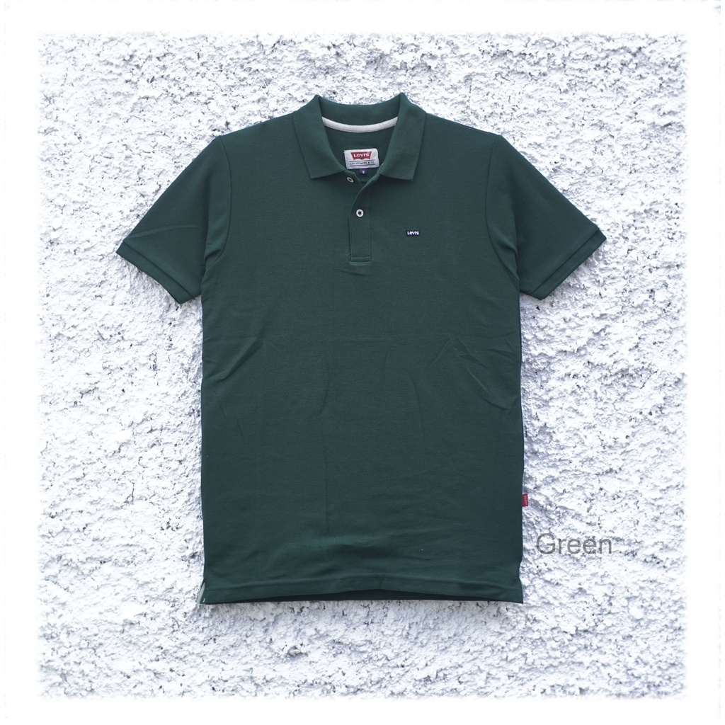 Kaos Pique Polo Levi's - Green