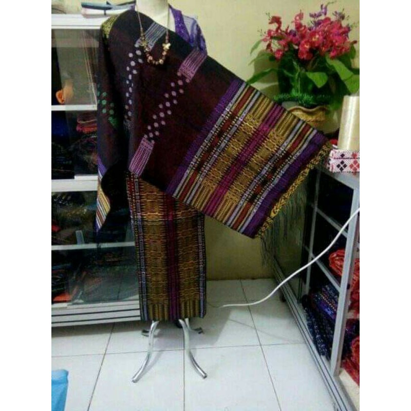 Songket pucca bunga bintik tumpal tumtuman tarutung promo terbaru mewah pengantin suhut