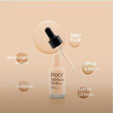 PIXY UV WHITENING 4BB STAY LAST SERUM FOUNDATION