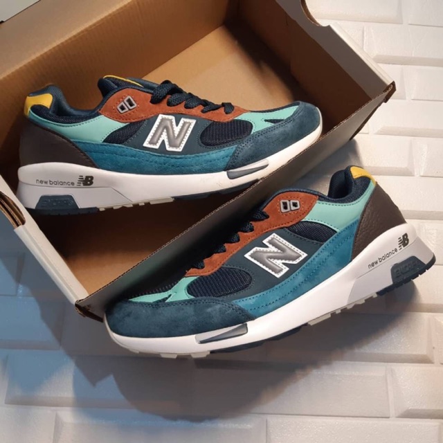 PREMIUM ORIGINAL Sepatu New Balance NewBalance NB 991.5 991 574 997 997s Yard Pack Navy Blue Brown | Shopee Indonesia
