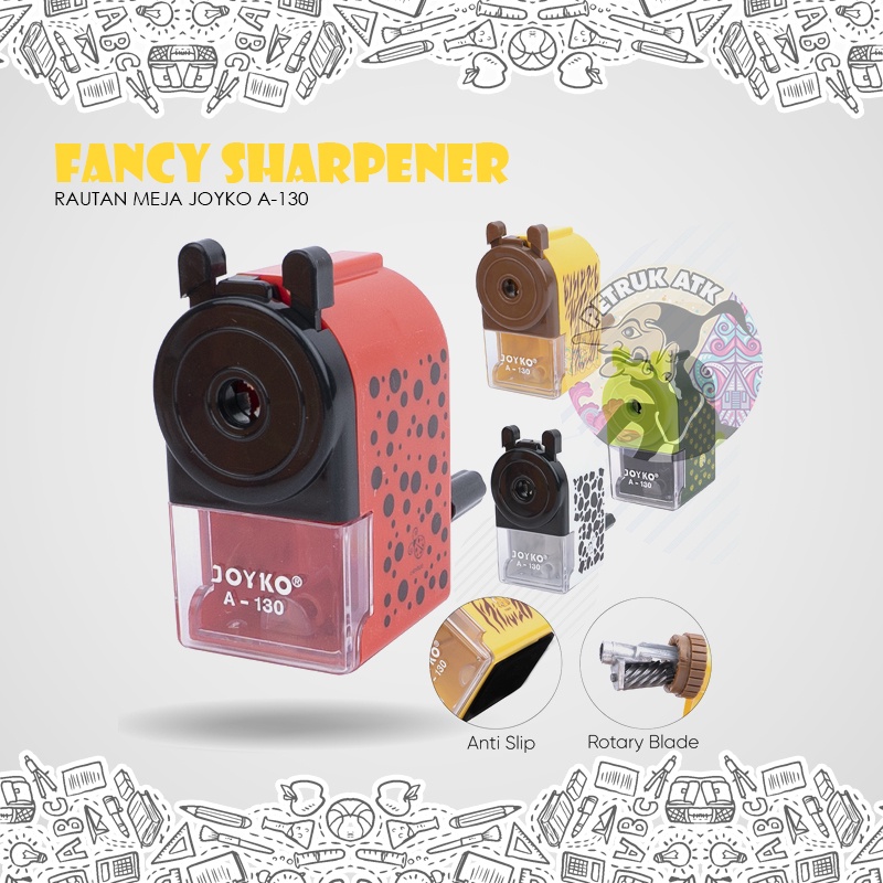 

[PCS] RAUTAN MEJA / TABLE SHARPENER / OROTAN / SERUTAN JOYKO A-130*