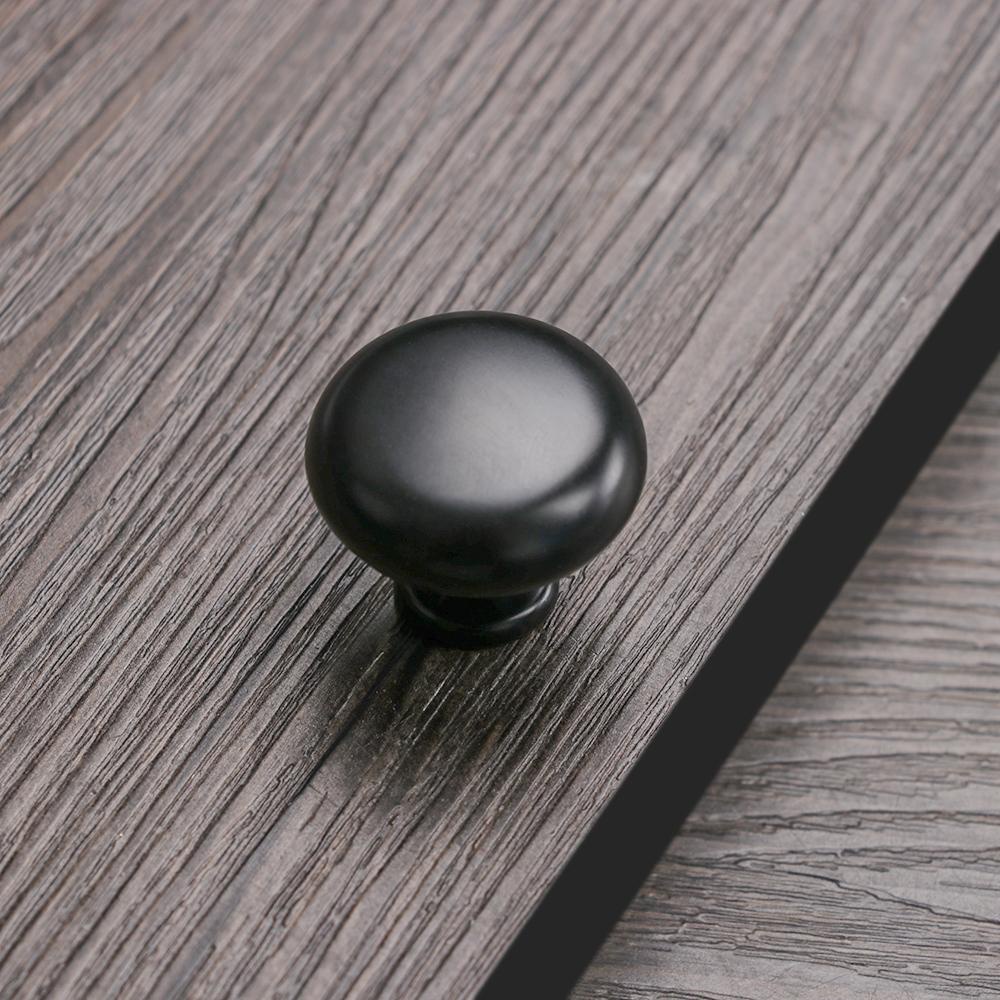 Preva Tarikan Lemari Kabinet Perangkat Keras Lemari Dresser Variasi Gaya Black Series Furniture Door Handle