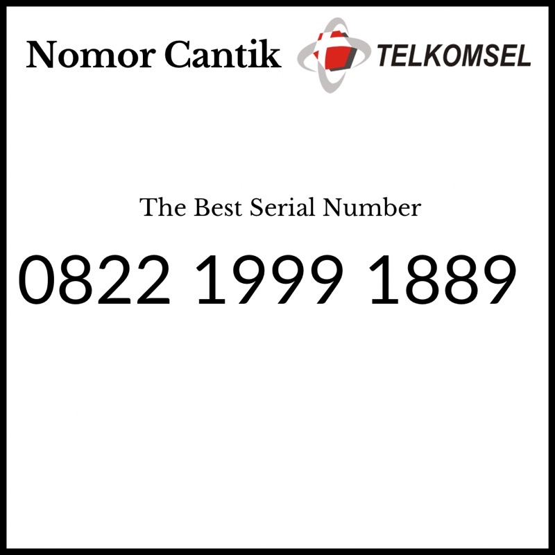 Nomor Cantik Simpati Kartu Perdana Telkomsel Loop