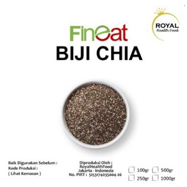 

Black Chia Seeds 250 Gram Mexico