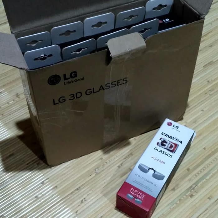 Promo Kacamata LG 3D Clip On  AG F420  Diskon