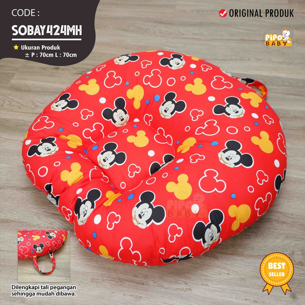 Bantal Sofa bayi Kasur Bayi Anti Gumoh Elha Baby Sofa Bayi Multifungsi Sofa Bayi Newborn Baby Launge