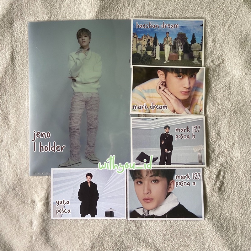 [READY STOCK] dfesta l holder postcard nct 127 nct dream Jeno Yuta Mark Haechan
