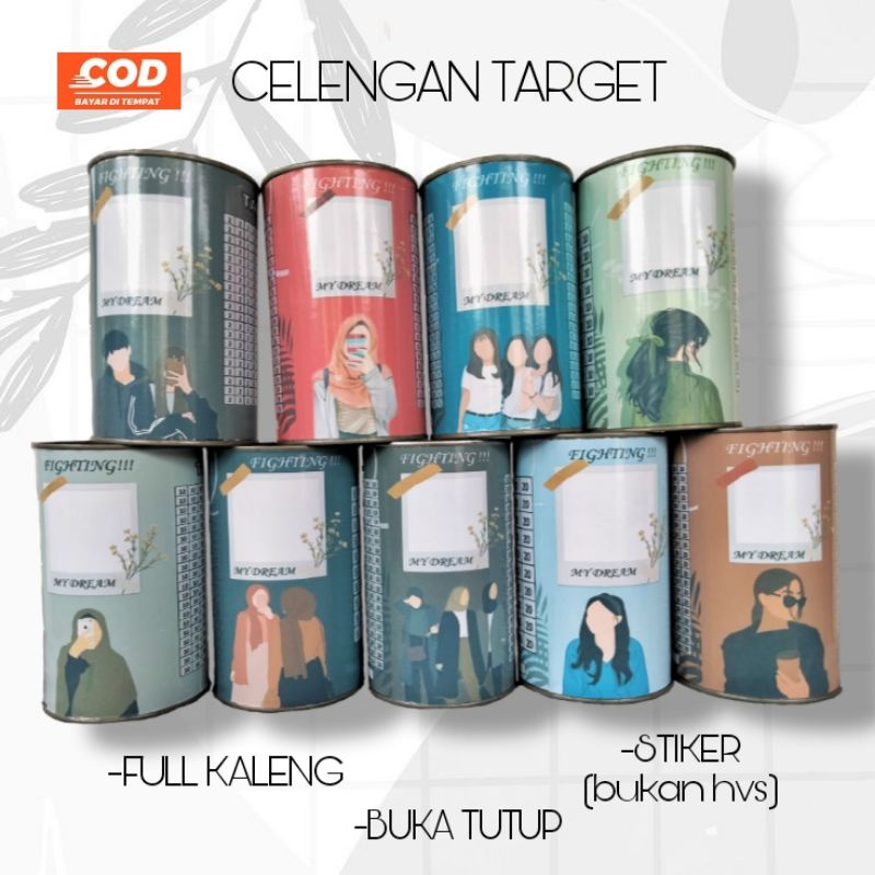 CELENGAN TARGET/ CELENGAN VIRAL/ CELENGAN TARGET FULL KALENG/ CELENGAN KALENG