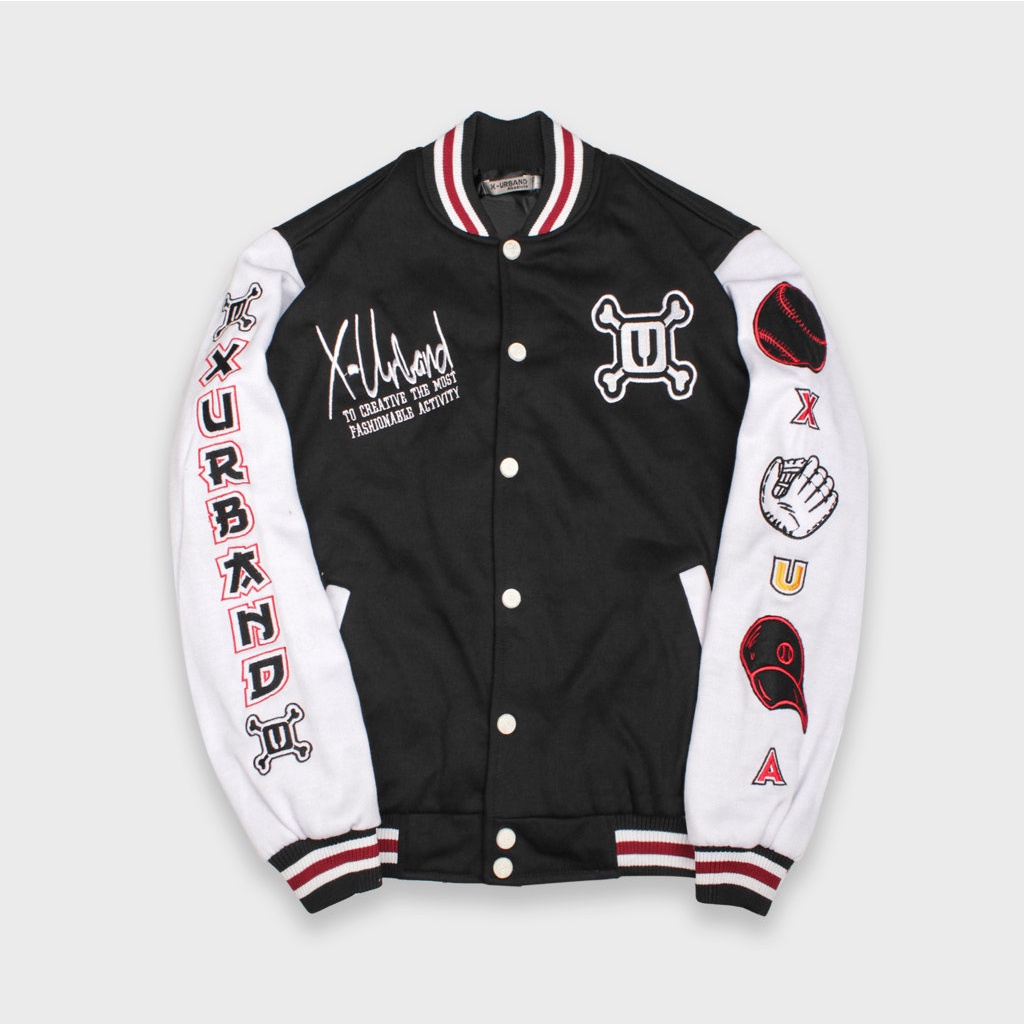 Dhozen Jaket Varsity Unisex High Quality Baseball A.173