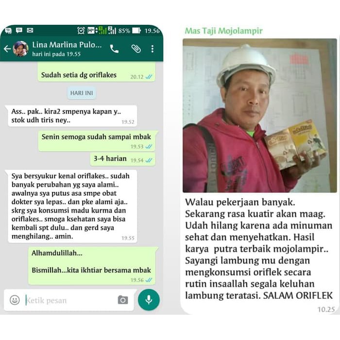 

ORIFLAKES Solusi Maag, Diabetes & Asam Lambung 900gr (Gluten Free) grosir