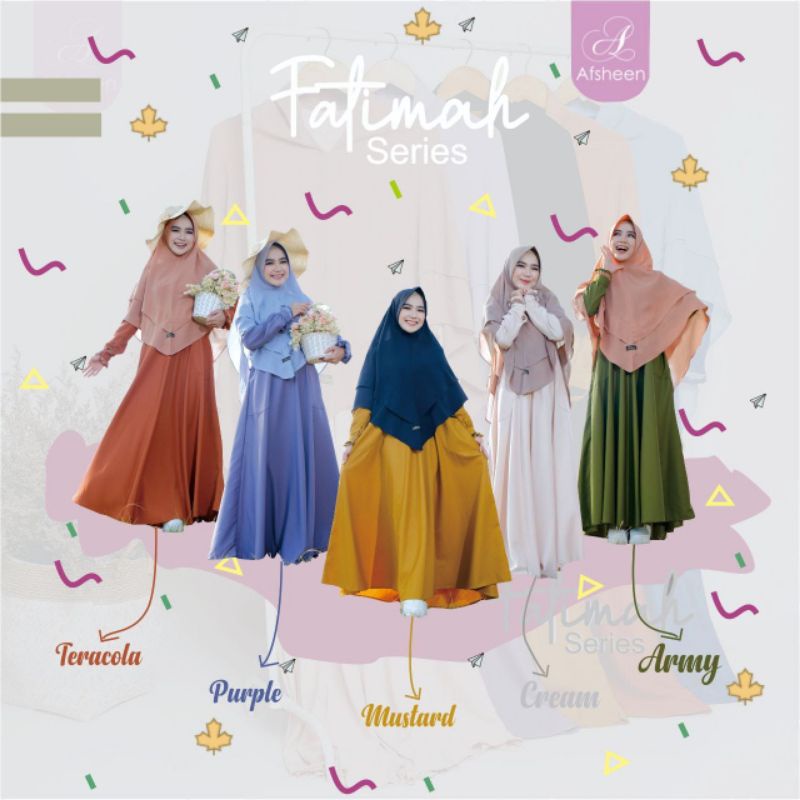 Terlariss gamis Fatimah syar'i by afsheen