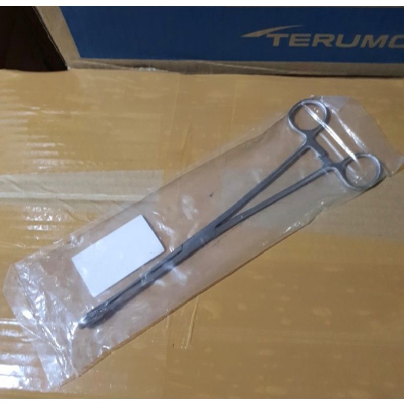 Sponge Holding 25cm / Vencer Klem / Foester Sponge Holding Forceps