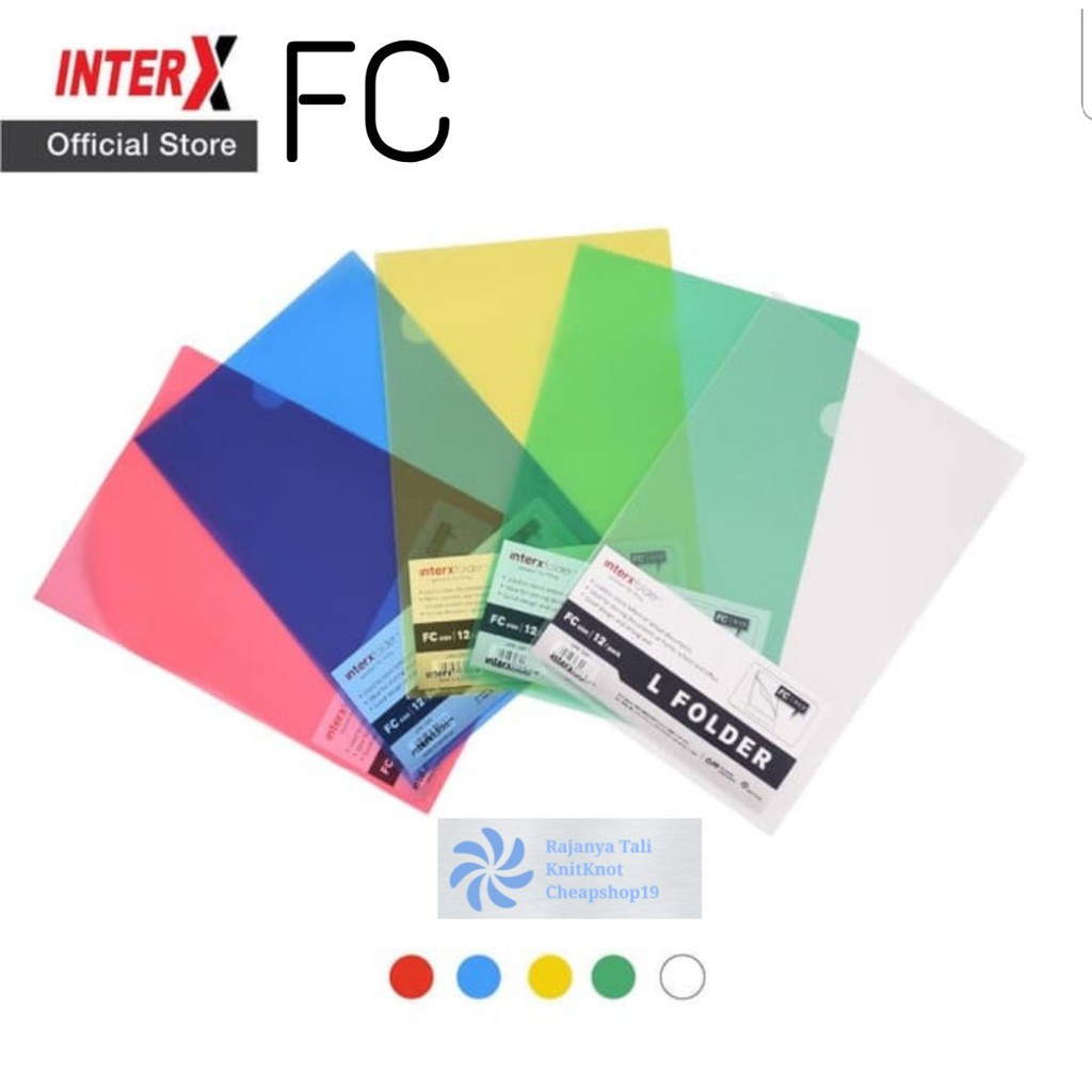 

Map L F4 / Map Bening / Clear Sleve Folder One Folio isi 12 pcs