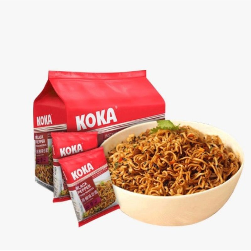 

KOKA Singapore Instant Noodles Black Pepper