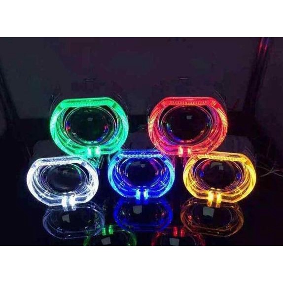 Lampu Projector Biled Sniper Max Ups Hella Plus Shroud Bmw 3 Inchi