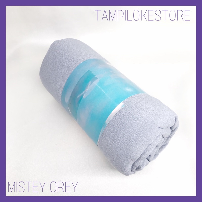 JILBAB PASHMINA SABYAN DIAMOND ITALIANO HIJAB PREMIUM-misty grey tali