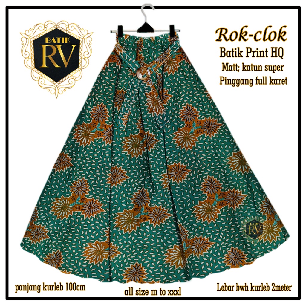 ROK BATIK TERBARU/Roksoganterlaris/Rokbatik Rok Roksogan Batik Rokklok batik Bawahanbatikterbaru BawahanRokklok Batiksantri Bawahan-motif4