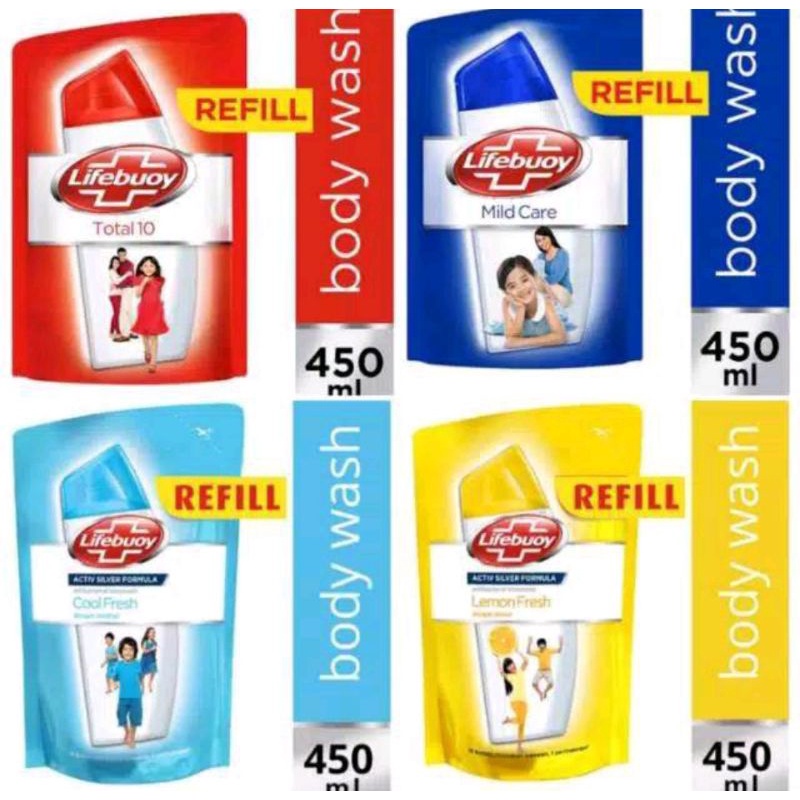 SABUN MANDI CAIR LIFEBUOY 400 ML