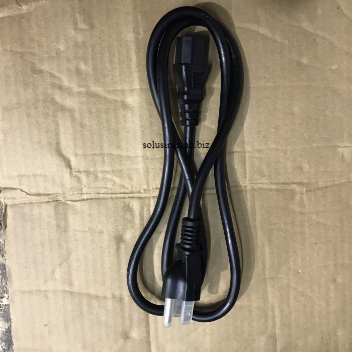 Kabel Power cord C13 To AC US Plug 2m 2 Meter KABEL BESAR 6MM