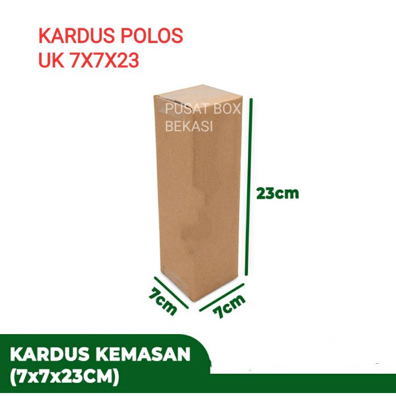 

TERMURAH KARDUS PACKING BOTOL UK 7X7X23