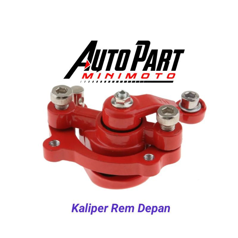 Kaliper Rem STD DEPAN Mini Gp, Mini Trail, Mini ATV, Mini Scoopy, Goped, Scooter