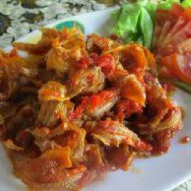 

Balado asin keripik
