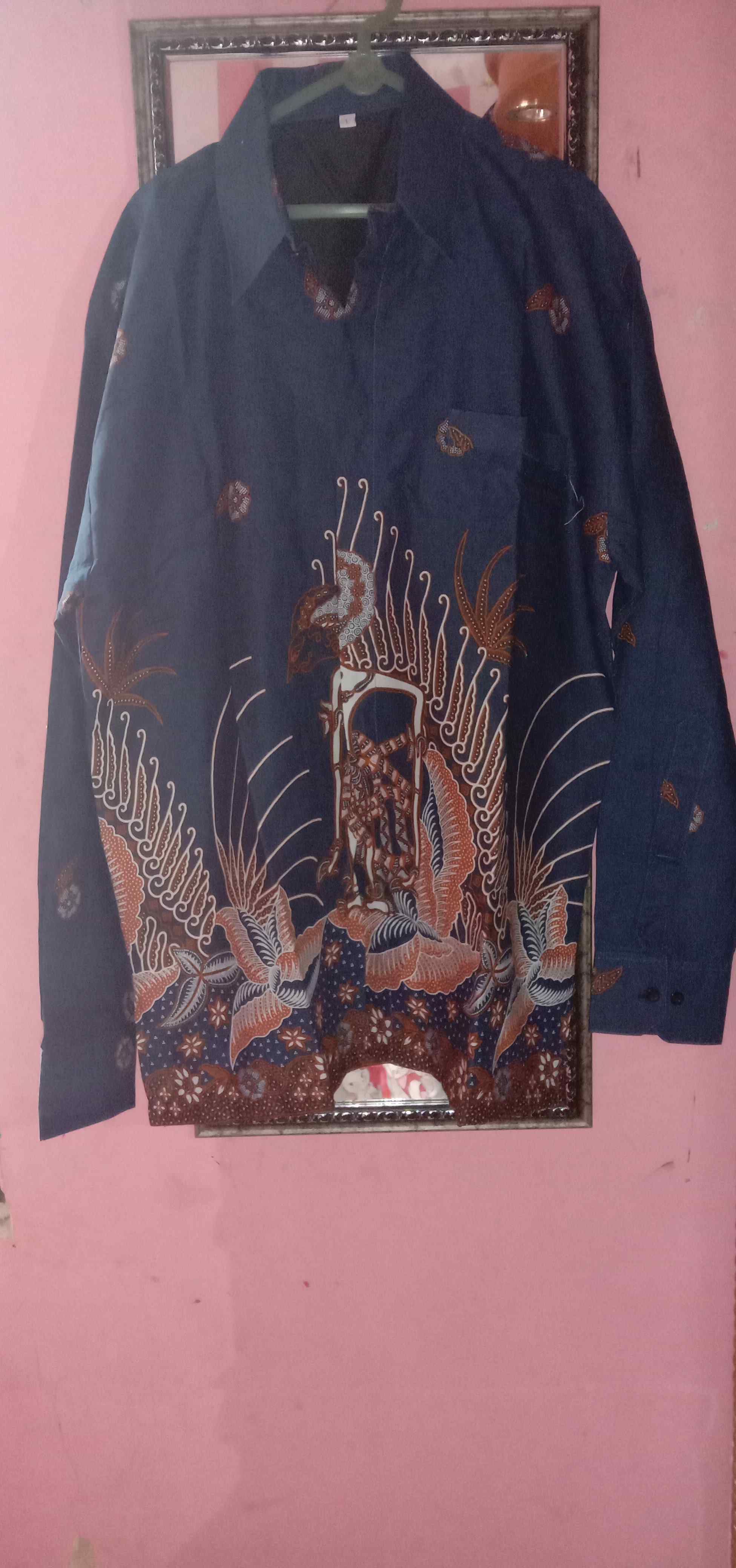 Arjuna Sogan Kemeja Batik Pria Panjang Full Furing By Ukail Batik