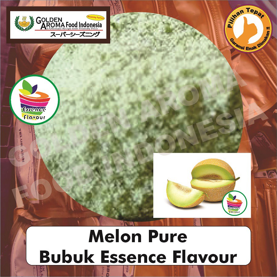 

NG Bubuk Melon Pure Efe 1/2 Kg Essen Flavor Ekstrak Melon Murni Gram Tanpa Gula Flavour Essence
