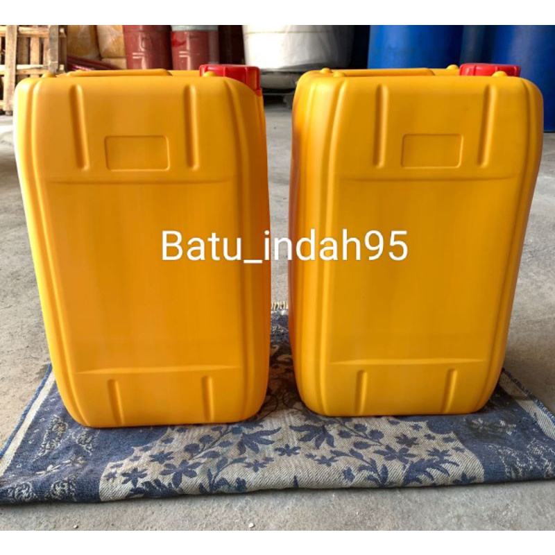 Jerigen Plastik Baru HDPE 20 Liter - Derigen - Jirigen - Jrigen Air Minyak