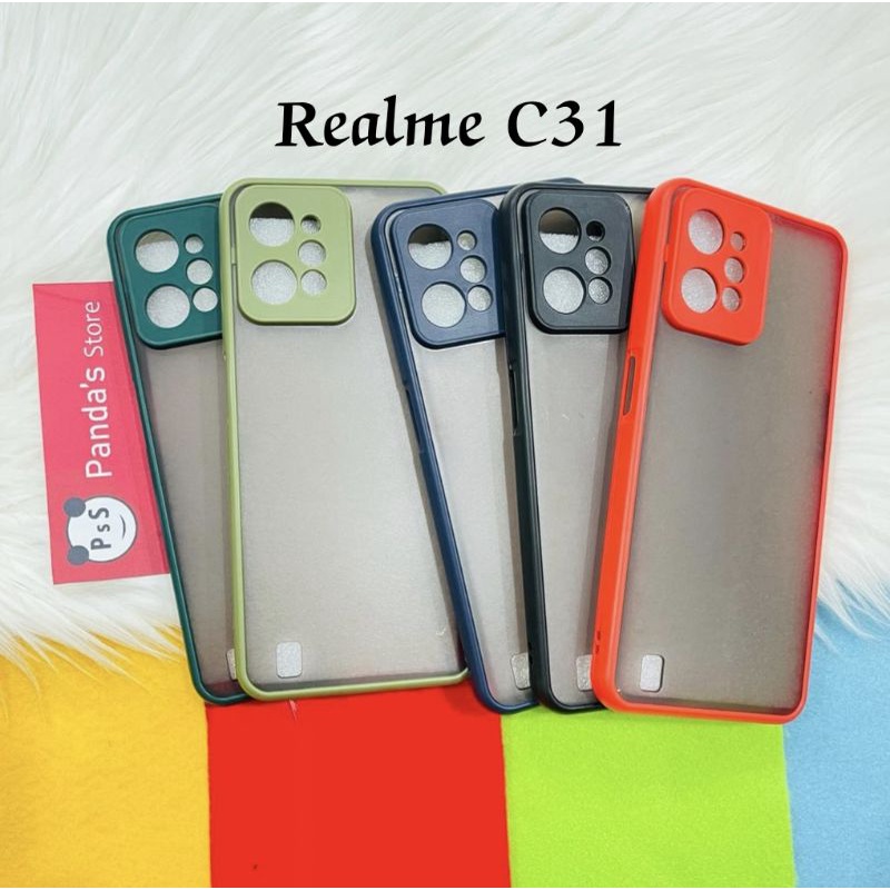 Softcase Realme C31 Case My choice Original Pelindung Kamera (PsS)