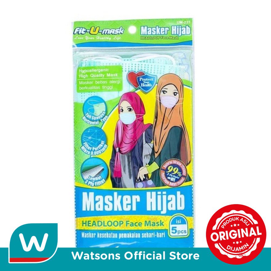 Fit-U Hijab Mask 5s