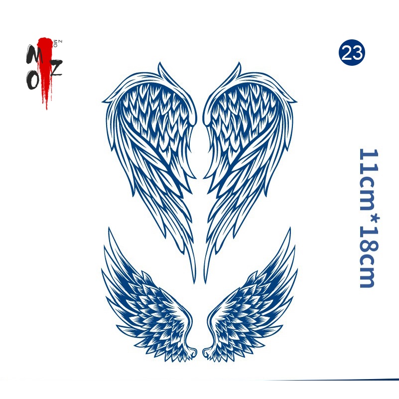 【MOZ】tato temporer tahan lama 15 hari tato temporer anti air