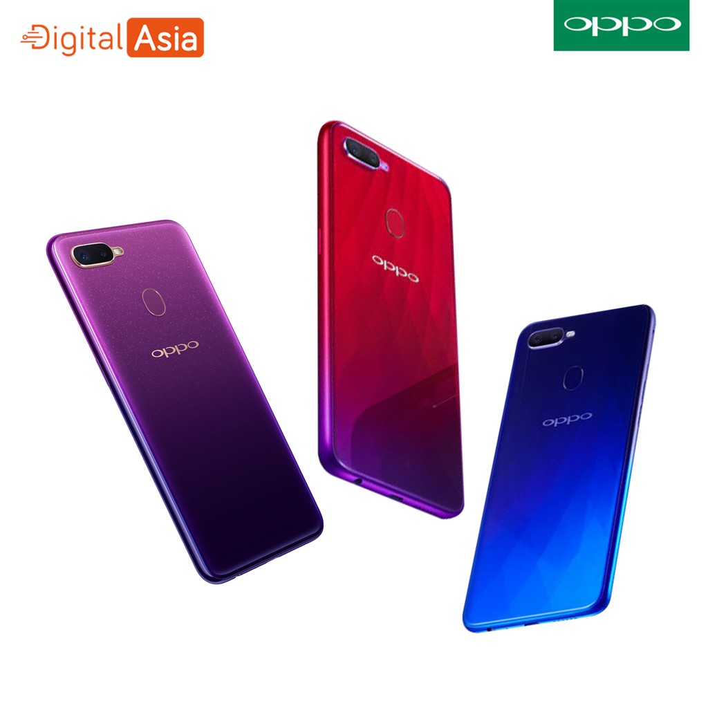 OPPO F9 4/64 LIMITED EDITION GARANSI CICIL TANPA KARTU KREDIT Smartphone HP Android 4G VOOC PURPLE