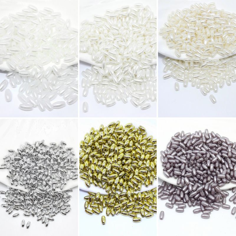 PAYET MUTIARA BEADS PADI /  MUTIARA PADI UNTUK KERAJINAN