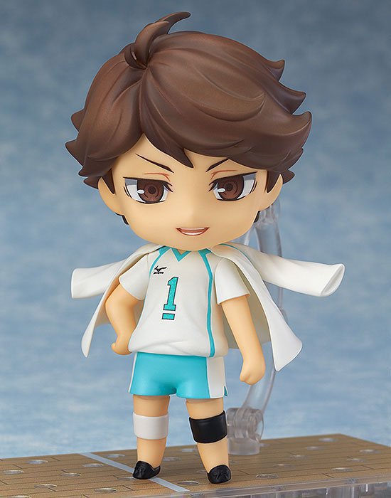 Mainan Boneka Anime Haikyuu Nendoroid Hinata Shoyo Kageyama Tobio Oikawa Tooru Kozume Kenma