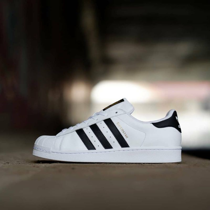 ADIDAS SUPERSTAR WHITE BLACK ORIGINAL
