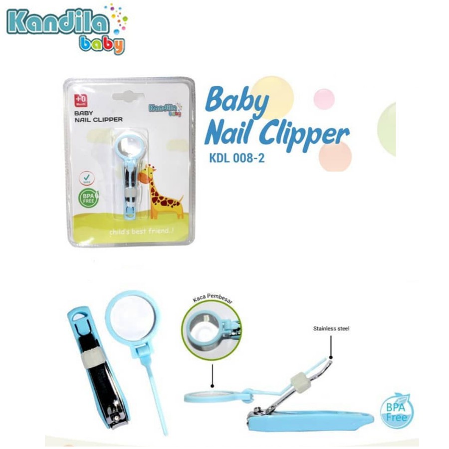 Gunting Kuku Bayi Kandila Baby Nail Clipper KDL008-2