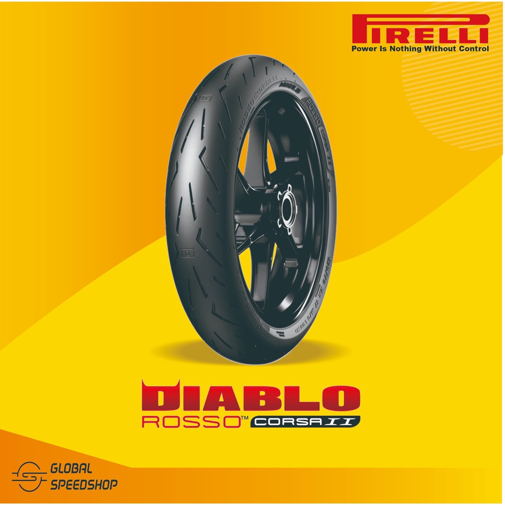 Ban Pirelli Diablo Rosso Corsa II 110/70 Ring 17 R Soft Compound