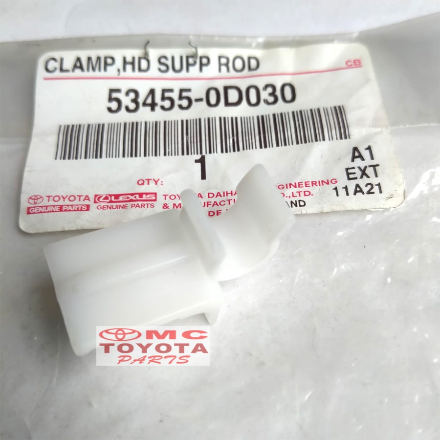 Clip Clamp Hood Stang Kap Mesin Vios Limo old 53455-0D030