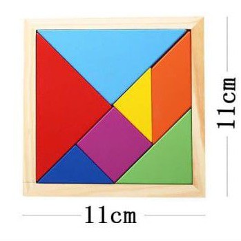 Puzzle Tangram - Mainan Edukasi Montessori anak