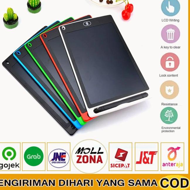 

(jdbb -931) PAPAN TULIS TABLET DIGITAL ANAK IPAD LCD WRITING TAB DRAWING BOARD LAYAR 8.5" [mn -539]
