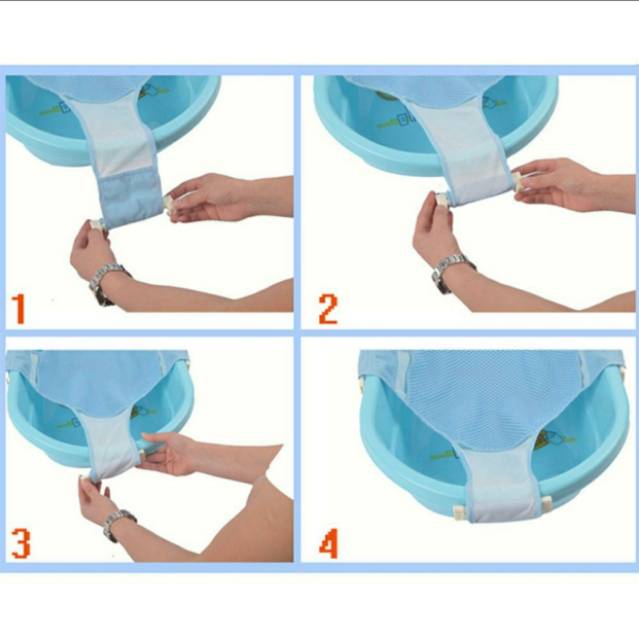 EM Alat bantu memandikan bayi . baby bath helper