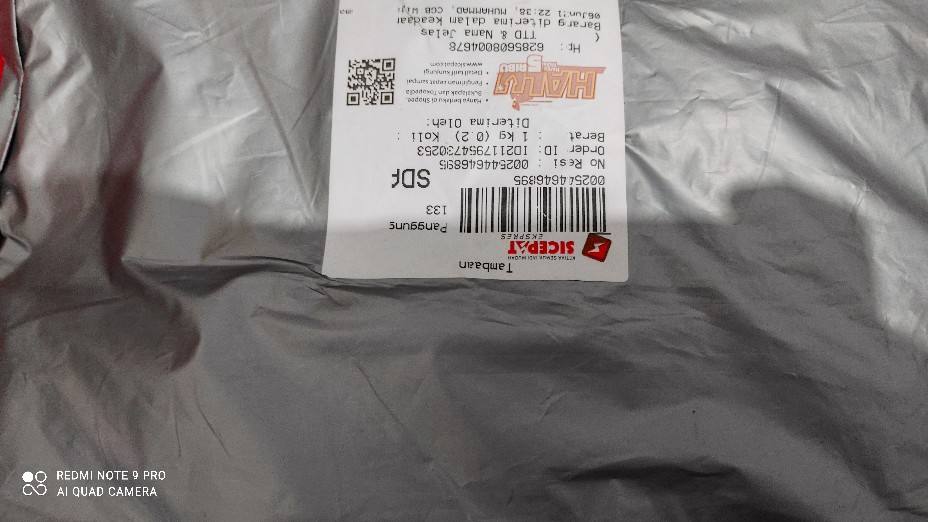 [gridline - Ls045 Navy Black & Ls033 Brown] Kemeja Batik Slimfit Pria Katun Lengan Panjang Modern