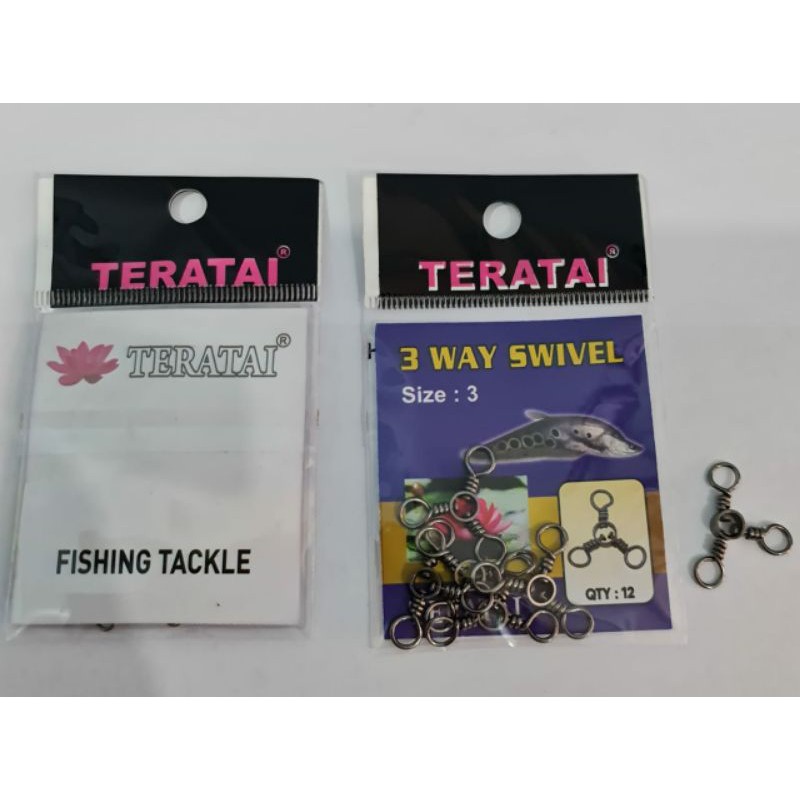 Three way swivel teratai