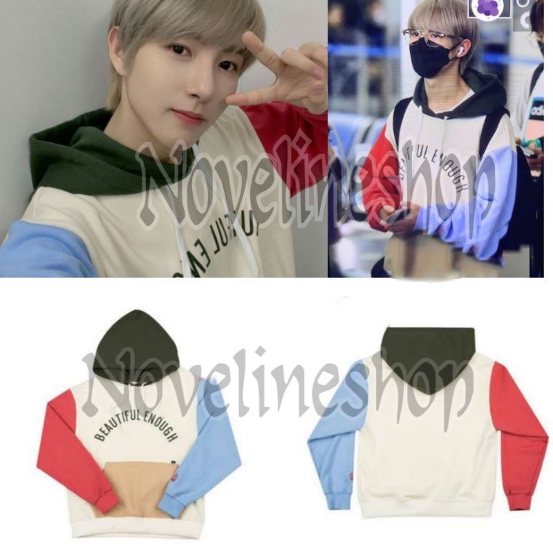 HOODIE WANITA/PRIA SWEATER NCT RENJUN OUTFIT BEAUTIFUL ENOUGH PREMIUM FLEECE