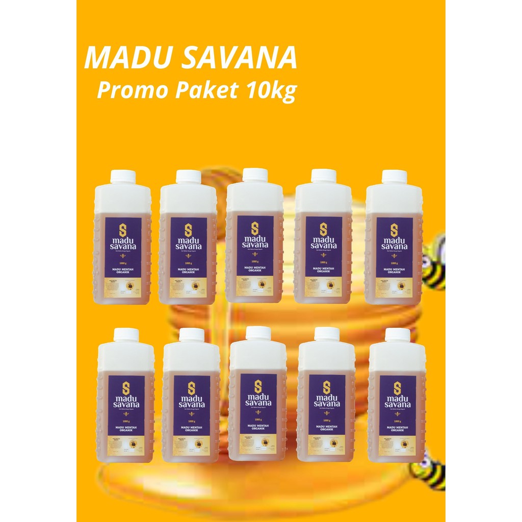 

Promo 10 kg Madu asli - Madu Savana