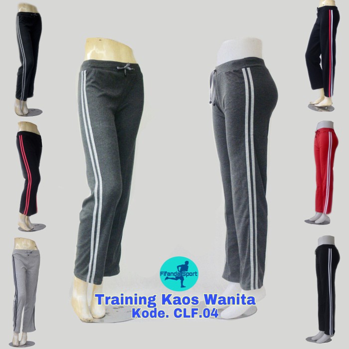 TERMURAH - CELANA TRAINING KAOS WANITA TRAINING WANITA