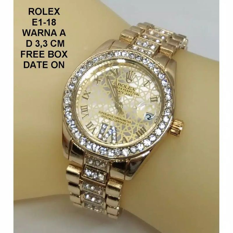 Jam Tangan Rolex Wanita Mewah