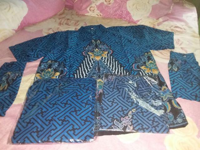 Batik Couple Keluarga - Batik Putra Hadi - Couple Indonesia - Modern Monalisa Motif Boto Terbaru